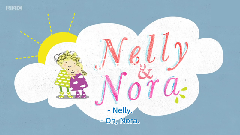 BBC英语启蒙动画片《Nelly and Nora》妮莉和诺拉,52集全,1080P高清视频带英文字幕,百度网盘下载! - 磨耳朵英语