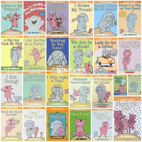 经典情商启蒙英文绘本《小猪小象An Elephant and Piggie Book》PDF+音频+视频+拓展，百度网盘下载！ - 磨耳朵英语