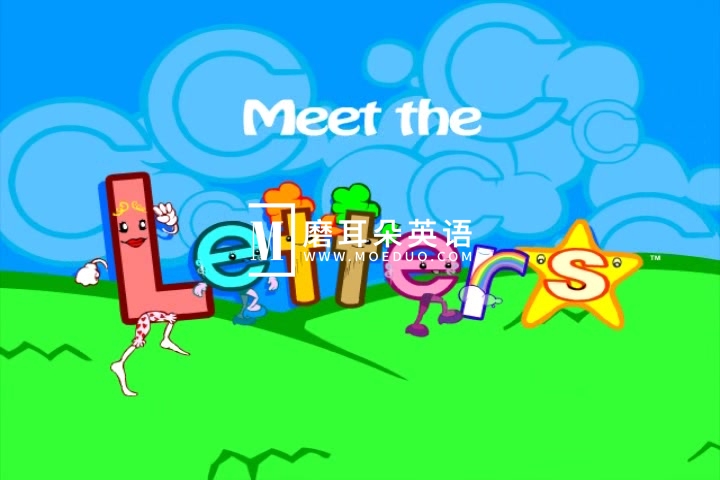 《Meet the Letters系列》认识颜色、形状、数字、字母、单词英语动画视频，全10集标清视频，百度网盘下载！ - 磨耳朵英语