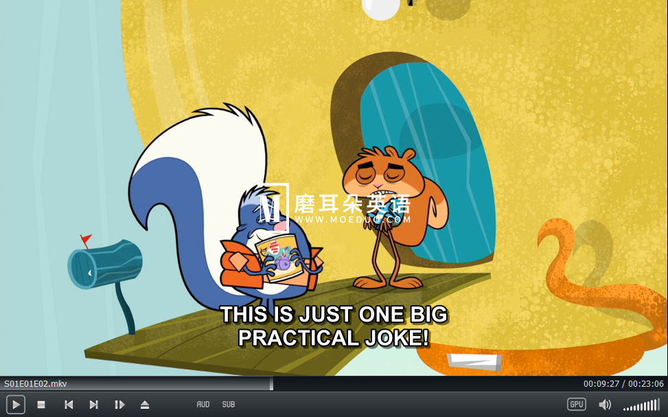 Scaredy Squirrel 胆小的松鼠 图片4 Scaredy Squirrel 胆小的松鼠 图片3