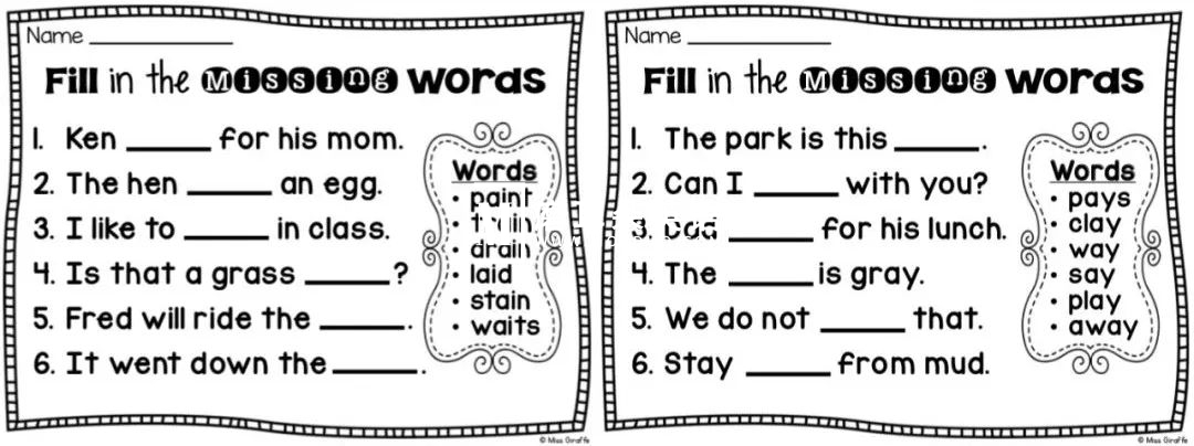 Phonics No Prep Massive MEGA Bundle 自然拼读练习册 图片32 Phonics No Prep Massive MEGA Bundle 自然拼读练习册 图片31