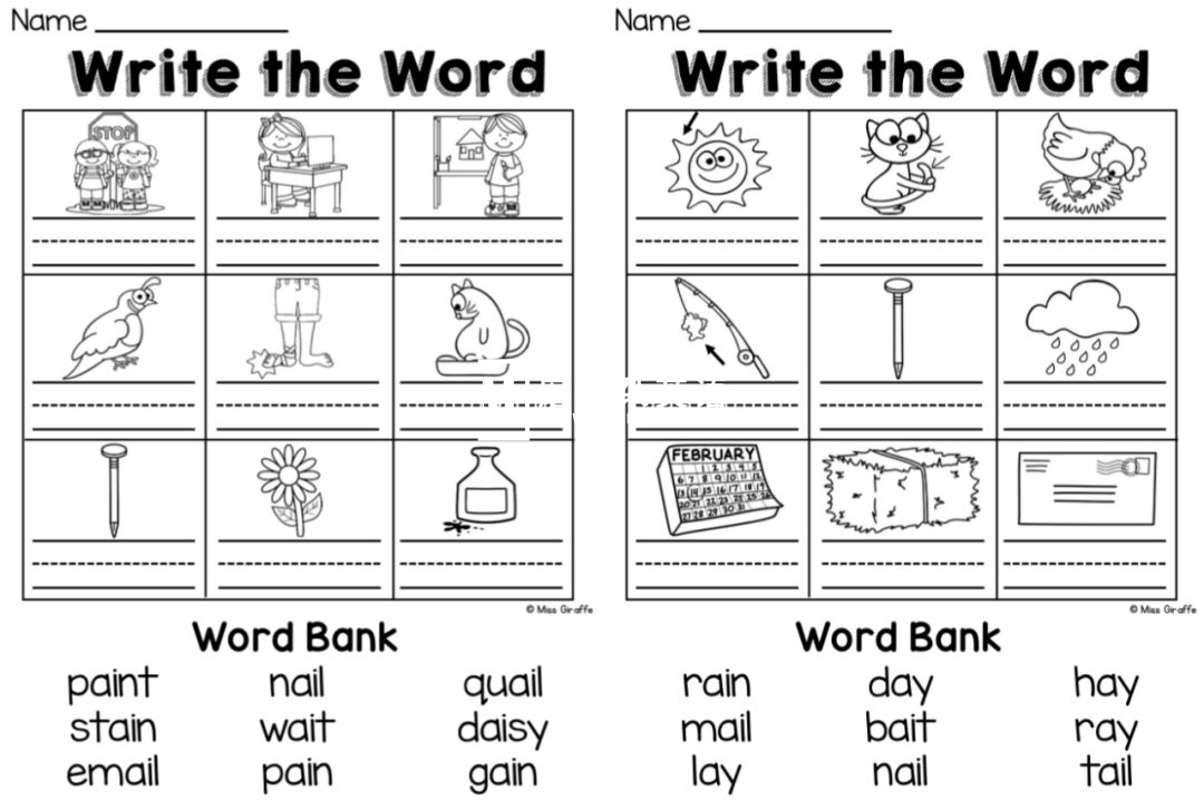 Phonics No Prep Massive MEGA Bundle 自然拼读练习册 图片14 Phonics No Prep Massive MEGA Bundle 自然拼读练习册 图片13