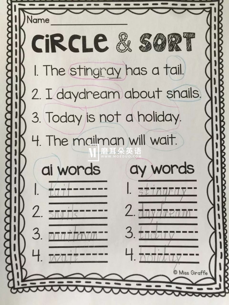 Phonics No Prep Massive MEGA Bundle 自然拼读练习册 图片34 Phonics No Prep Massive MEGA Bundle 自然拼读练习册 图片33