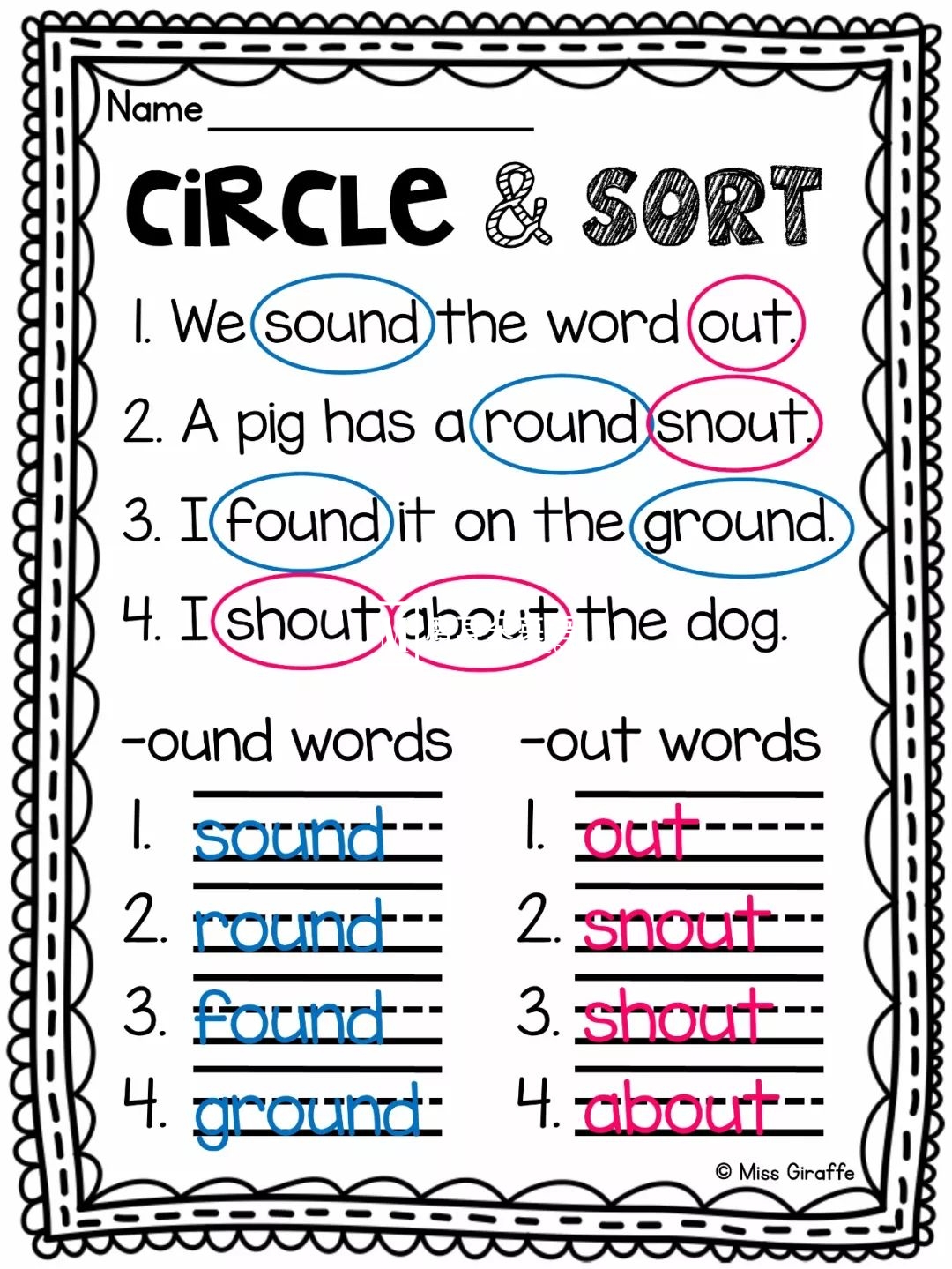 Phonics No Prep Massive MEGA Bundle 自然拼读练习册 图片28 Phonics No Prep Massive MEGA Bundle 自然拼读练习册 图片27