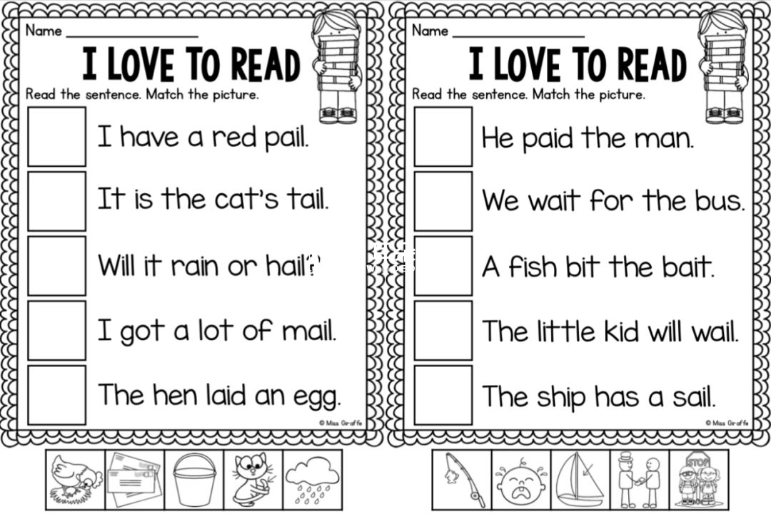 Phonics No Prep Massive MEGA Bundle 自然拼读练习册 图片22 Phonics No Prep Massive MEGA Bundle 自然拼读练习册 图片21