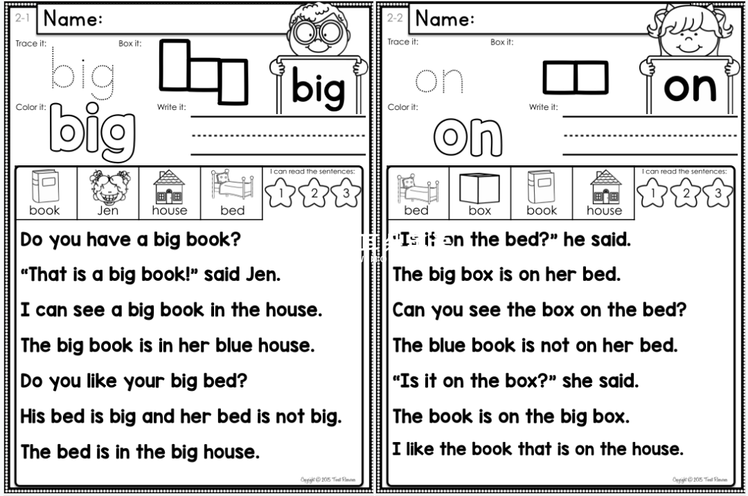 Sight Word Fluency and Word Work 图片10 Sight Word Fluency and Word Work 图片9