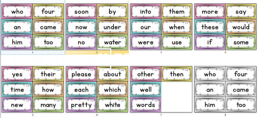 Sight Word Fluency and Word Work 图片18 Sight Word Fluency and Word Work 图片17