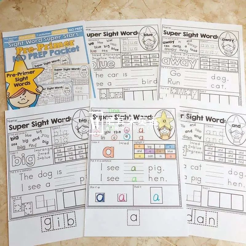 Sight Words Super Stars 图片4 Sight Words Super Stars 图片3