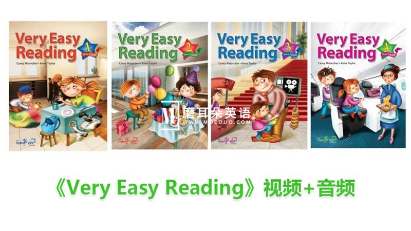 美国Compass英语有声分级阅读材料《Very Easy Reading》全1-4级共64集视频MP4+音频MP3，百度网盘下载！ - 磨耳朵英语