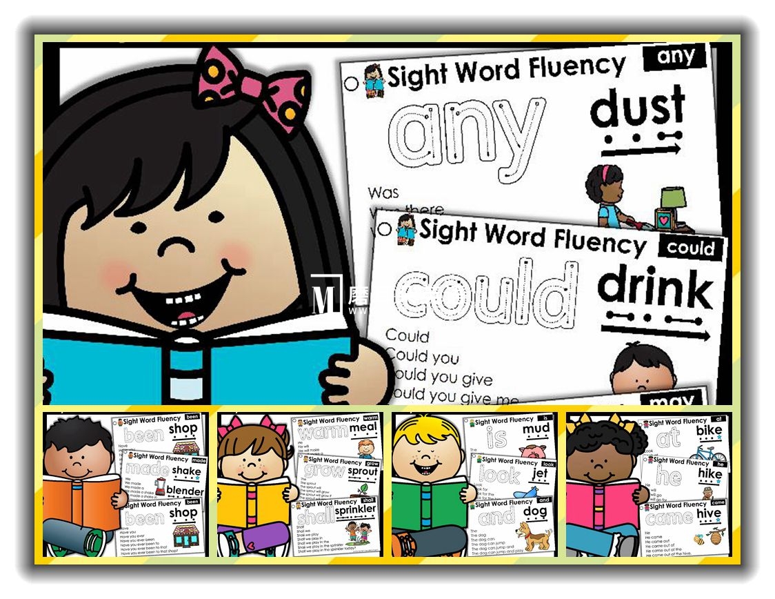 Sight word fluency pyramid sentences 图片2 Sight word fluency pyramid sentences 图片1