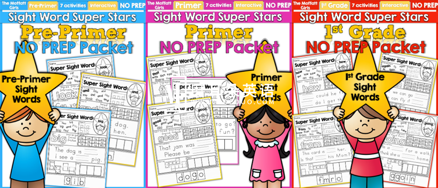 Sight Words Super Stars 图片2 Sight Words Super Stars 图片1