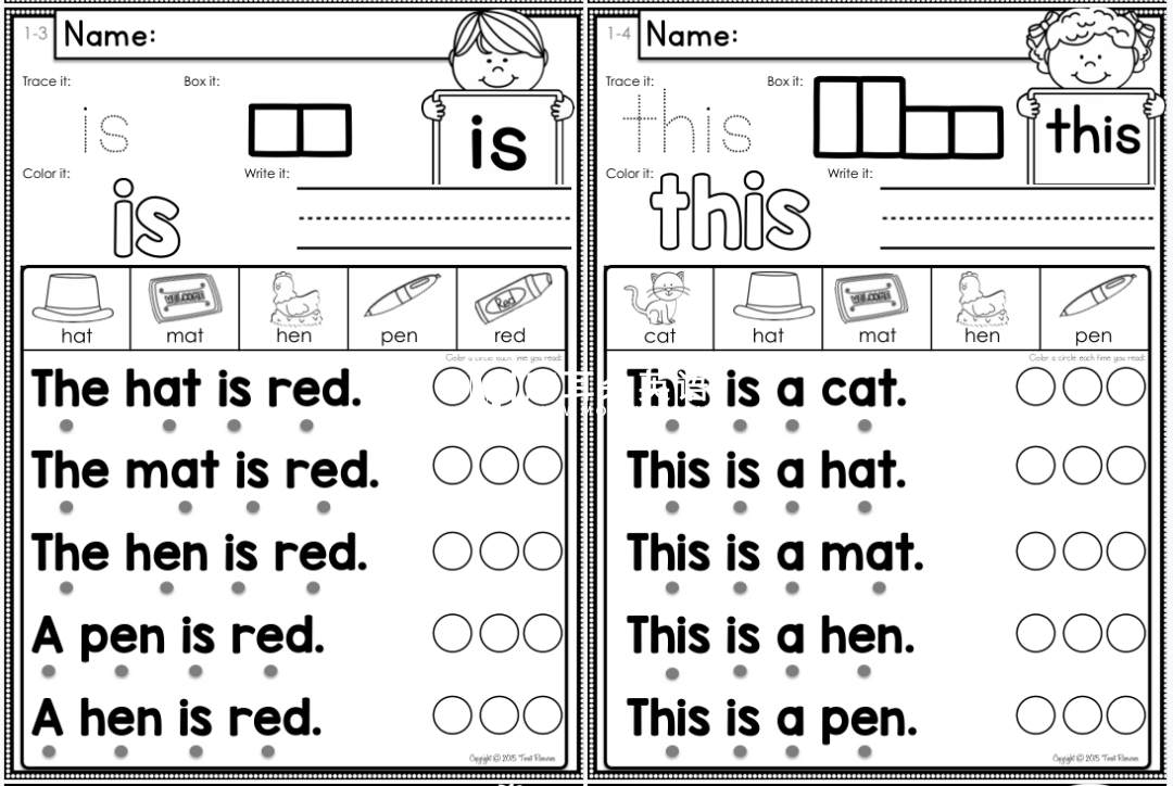 Sight Word Fluency and Word Work 图片4 Sight Word Fluency and Word Work 图片3