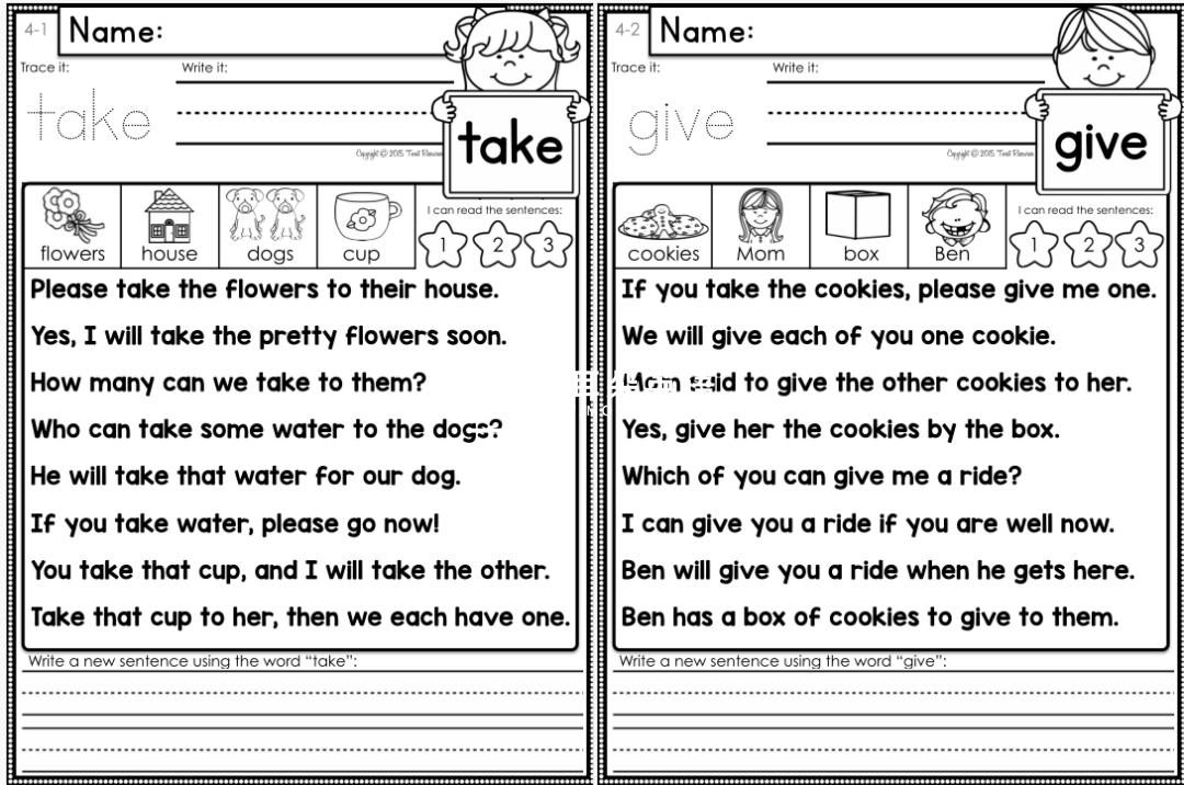 Sight Word Fluency and Word Work 图片22 Sight Word Fluency and Word Work 图片21