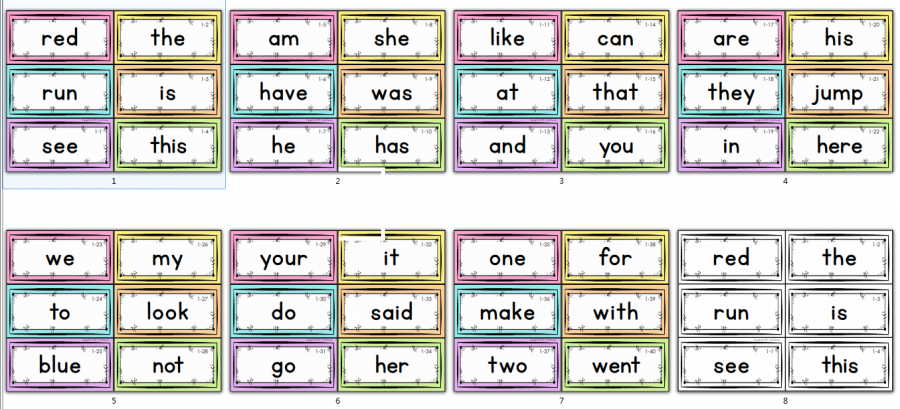 Sight Word Fluency and Word Work 图片6 Sight Word Fluency and Word Work 图片5