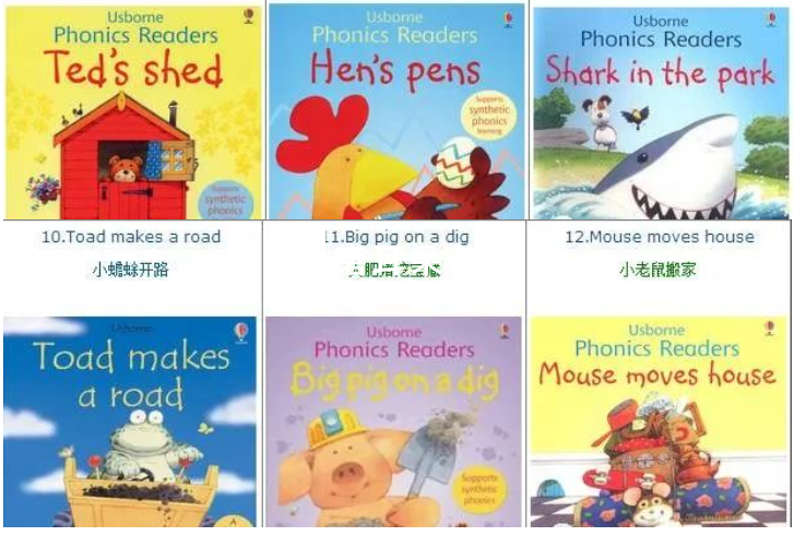 Usborne 斯伯恩自然拼读 图片8 Usborne 斯伯恩自然拼读 图片7