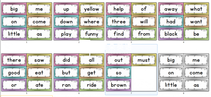 Sight Word Fluency and Word Work 图片12 Sight Word Fluency and Word Work 图片11