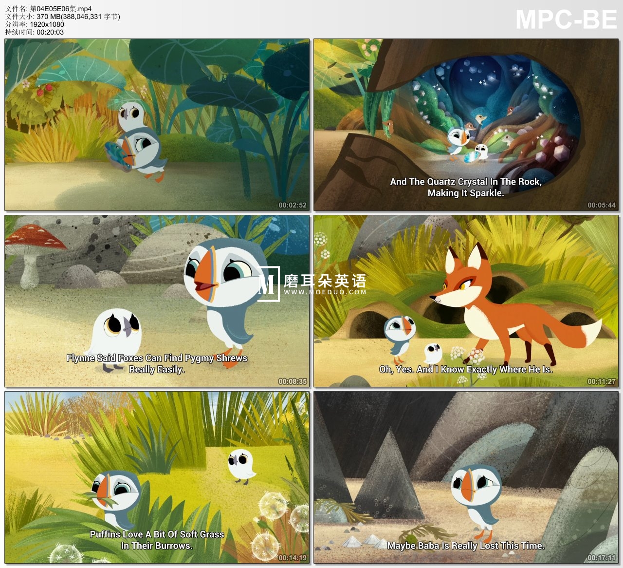 Puffin Rock 欢乐海鹦岛 图片14 Puffin Rock 欢乐海鹦岛 图片13