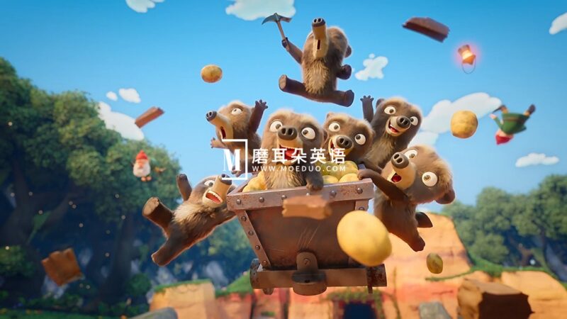 Netflix英文动画片《7 Bears 七只熊》全10集,1080P高清视频带英文字幕,百度网盘下载! - 磨耳朵英语